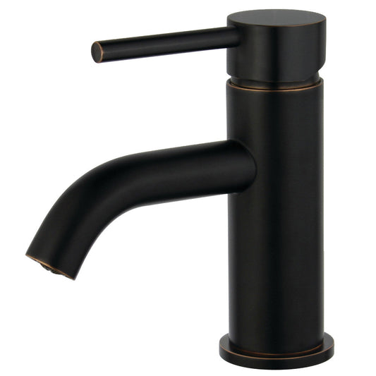 Concord Single-Hole Bathroom Faucet in Naples Bronze