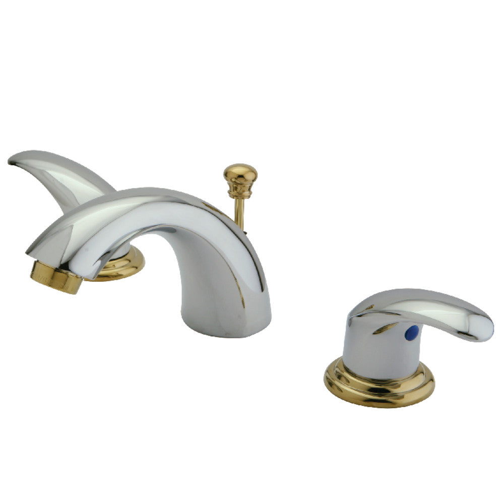 Legacy Mini-Widespread Bathroom Faucet in Polished Chrome/Polished Brass