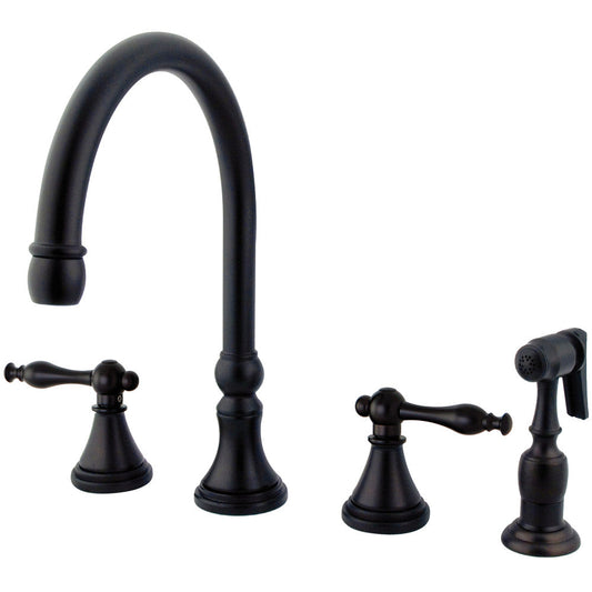 Governor Widespread Kitchen Faucet in Oil Rubbed Bronze