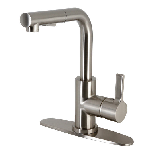Continental Pull-Out Kitchen Faucet in Brushed Nickel