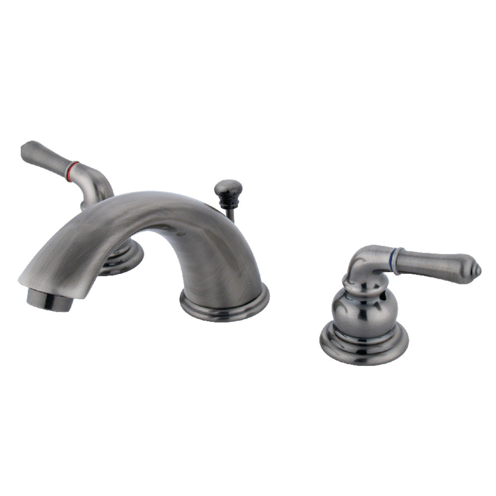 Magellan Widespread Bathroom Faucet in Black Stainless