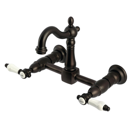 Bel-Air Wall Mount Kitchen Faucet in Oil Rubbed Bronze
