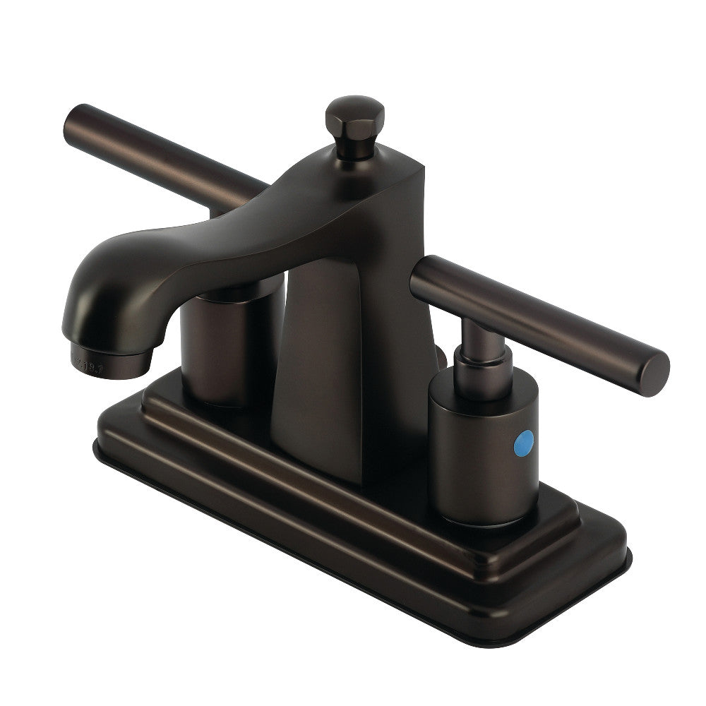Manhattan 4 Inch Centerset Bathroom Faucet in Oil Rubbed Bronze