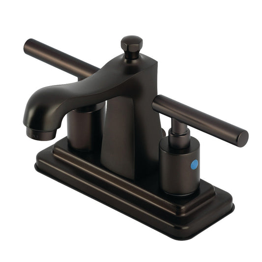 Manhattan 4 Inch Centerset Bathroom Faucet in Oil Rubbed Bronze