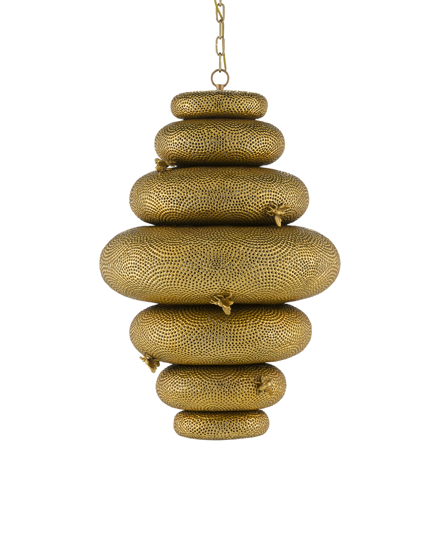 Bee My Honey Gold Chandelier