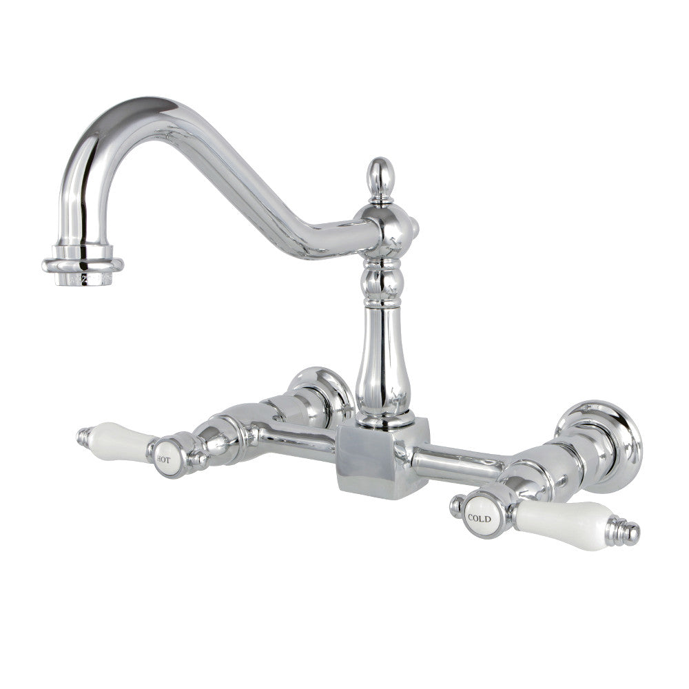 Bel-Air Wall Mount Kitchen Faucet in Polished Chrome