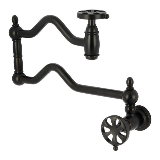 Belknap Pot Filler Faucet in Matte Black