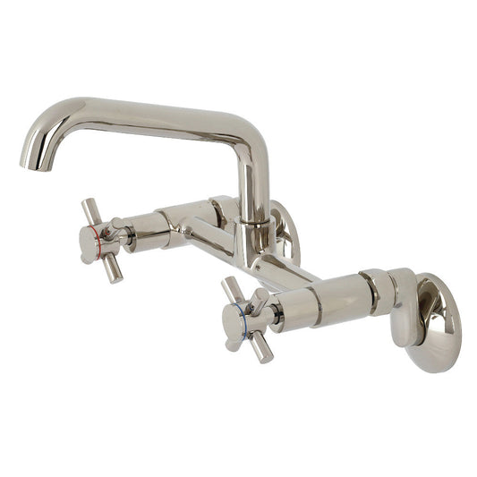 Concord Wall Mount Kitchen Faucet in Polished Nickel