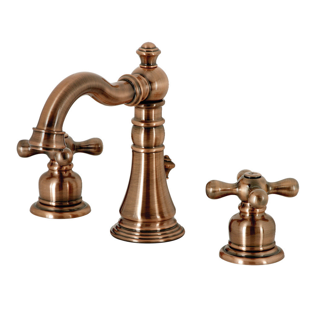 American Classic Widespread Bathroom Faucet in Antique Copper
