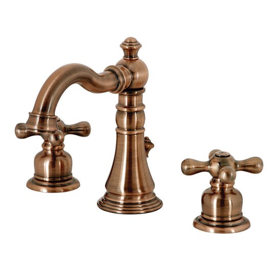 American Classic Widespread Bathroom Faucet in Antique Copper