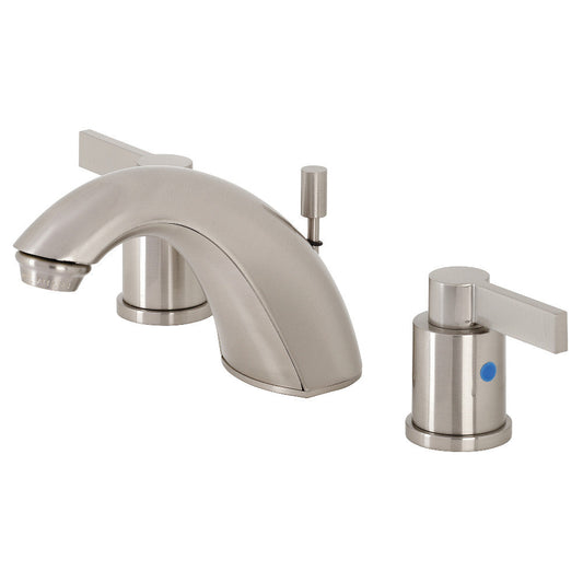 NuvoFusion Widespread Bathroom Faucet in Brushed Nickel