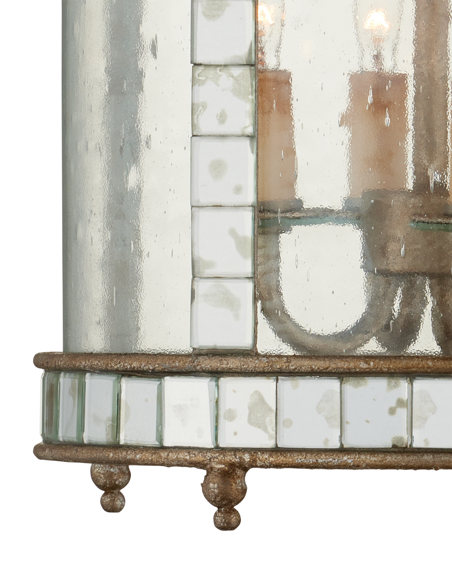 Corsica Small Silver Lantern