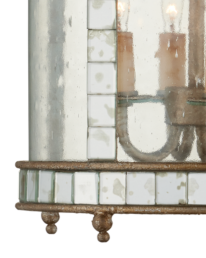 Corsica Small Silver Lantern