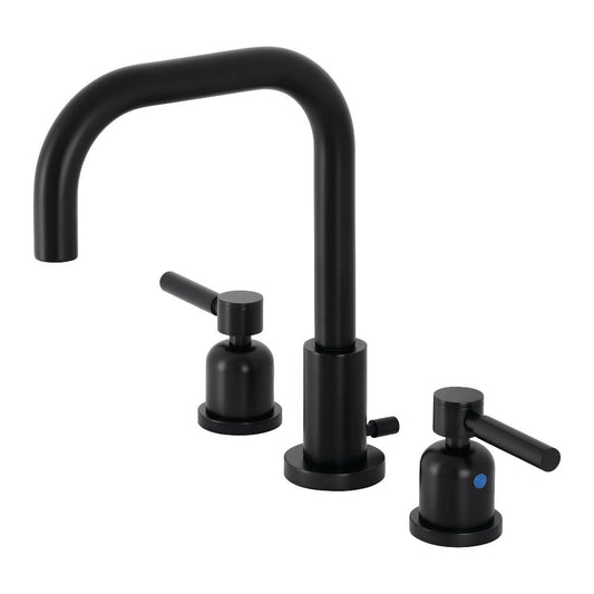 Concord Widespread Bathroom Faucet in Matte Black