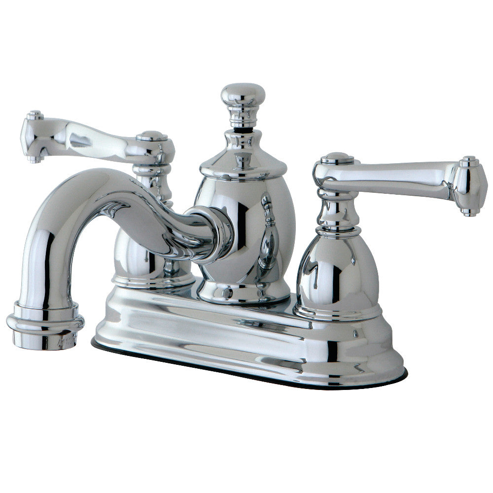 Royale 4 Inch Centerset Bathroom Faucet in Polished Chrome