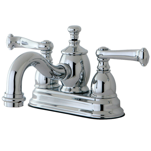 Royale 4 Inch Centerset Bathroom Faucet in Polished Chrome