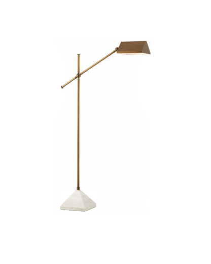 Repertoire Brass Floor Lamp