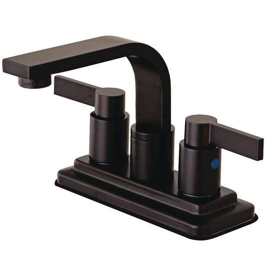 NuvoFusion 4 Inch Centerset Bathroom Faucet in Oil Rubbed Bronze