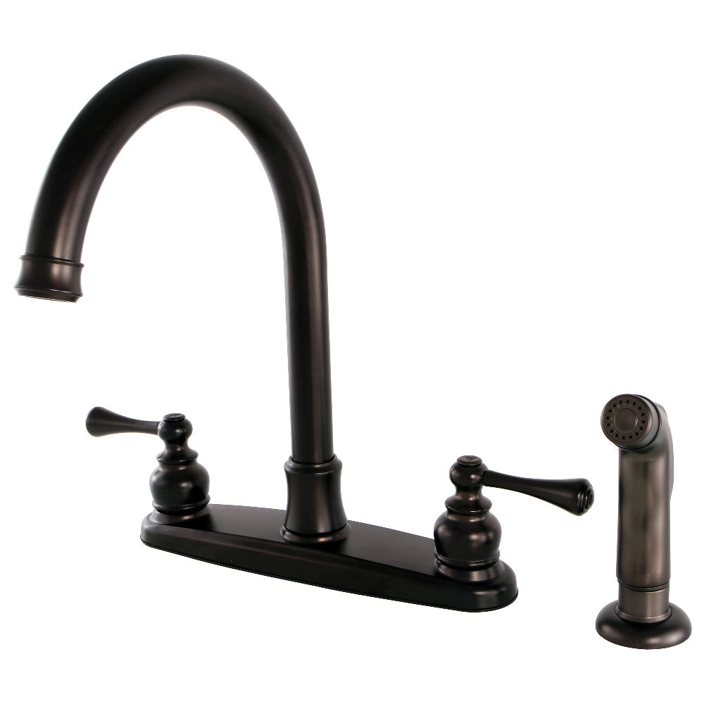 Vintage Centerset Kitchen Faucet in Oil Rubbed Bronze