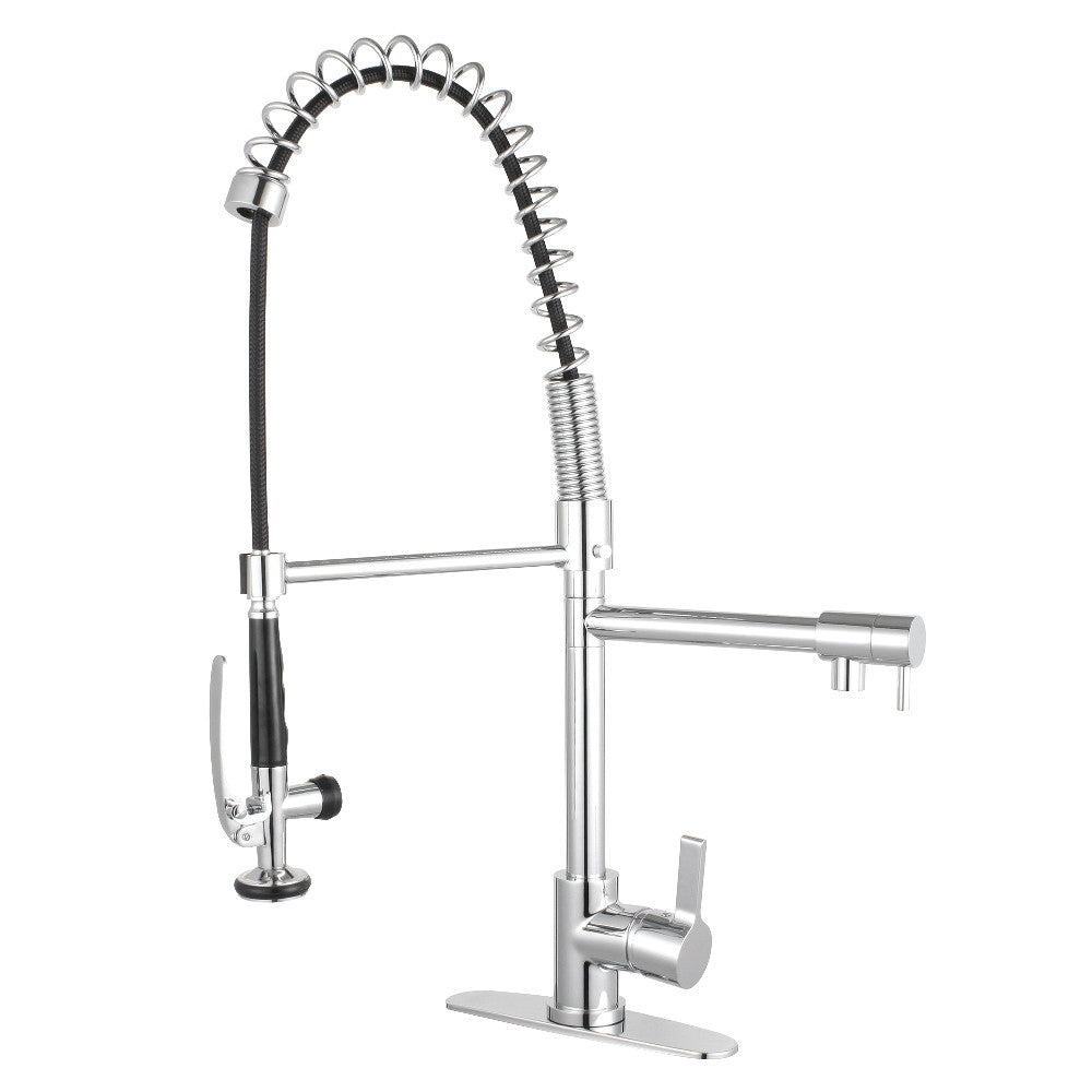 Continental Pre-Rinse Kitchen Faucet in Polished Chrome