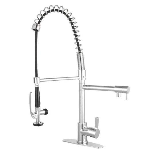 Continental Pre-Rinse Kitchen Faucet in Polished Chrome