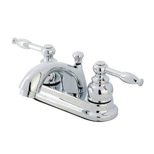 Knight 4 Inch Centerset Bathroom Faucet in Polished Chrome