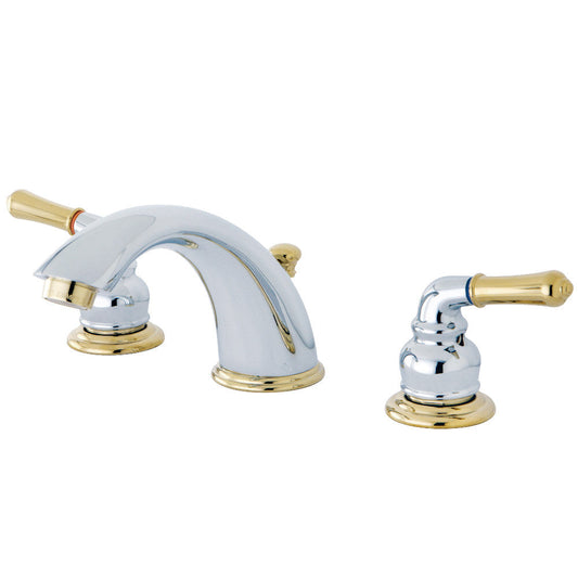 Magellan Widespread Bathroom Faucet in Polished Chrome/Polished Brass