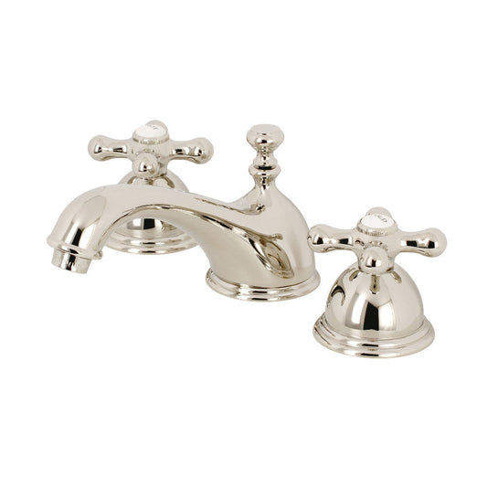 Restoration Widespread Bathroom Faucet in Polished Nickel