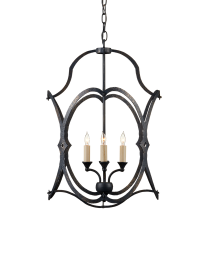 Charisma Small Black Lantern