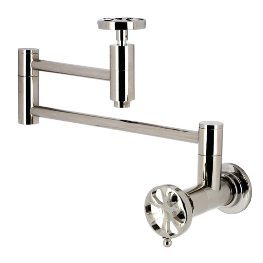 Belknap Pot Filler Faucet in Polished Nickel