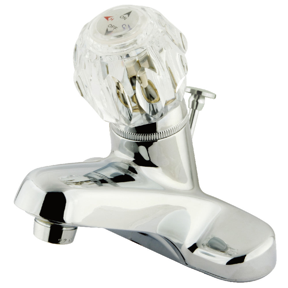 Americana 4 Inch Centerset Bathroom Faucet in Polished Chrome