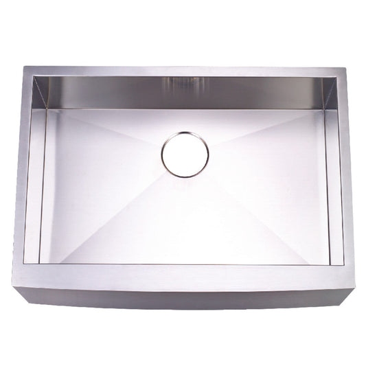 Denver 30 Inch Farmhouse Kitchen Sink in Brushed Stainless