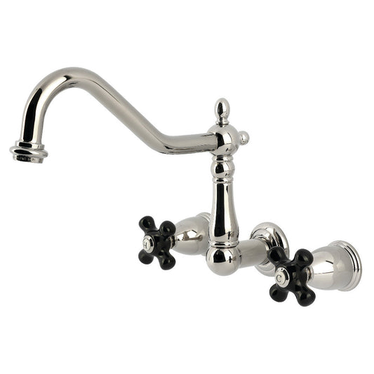 Duchess Wall Mount Kitchen Faucet in Polished Nickel