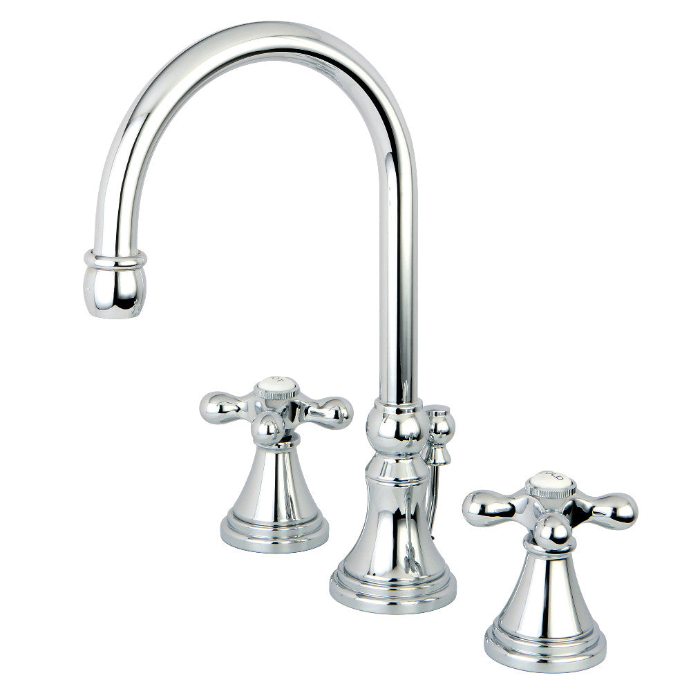 Governor Widespread Bathroom Faucet in Polished Chrome