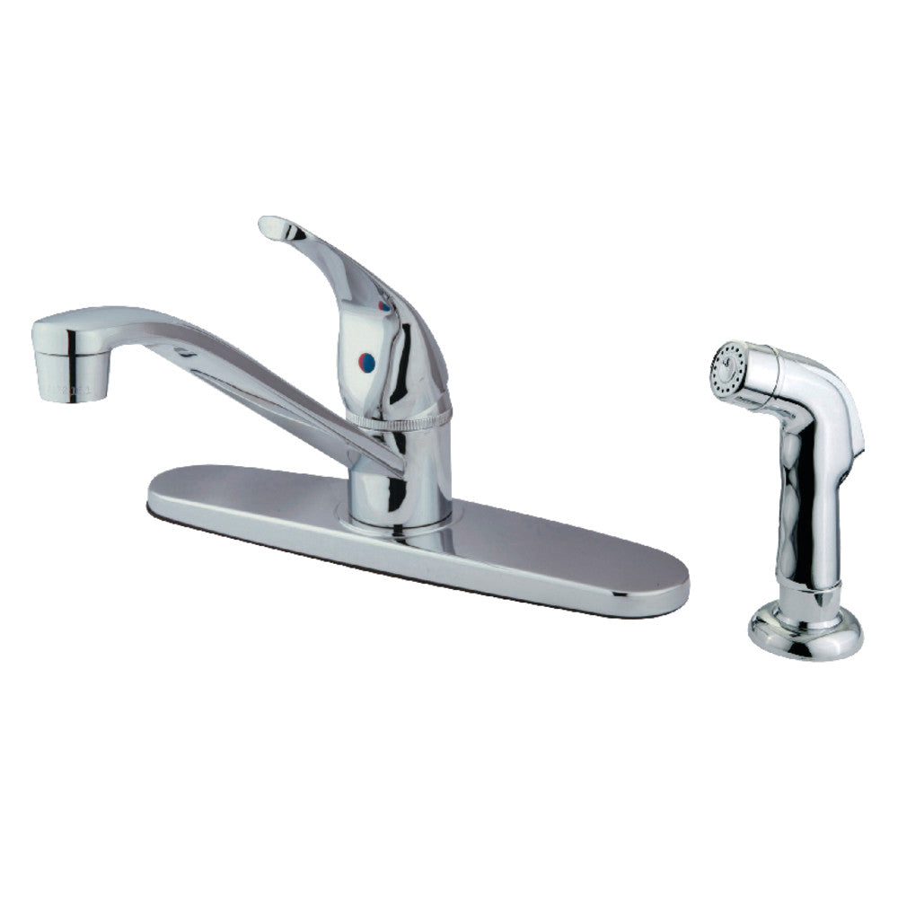 Centerset Kitchen Faucet in Polished Chrome