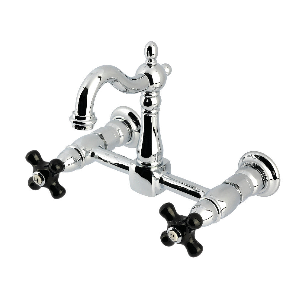 Duchess Wall Mount Kitchen Faucet in Polished Chrome