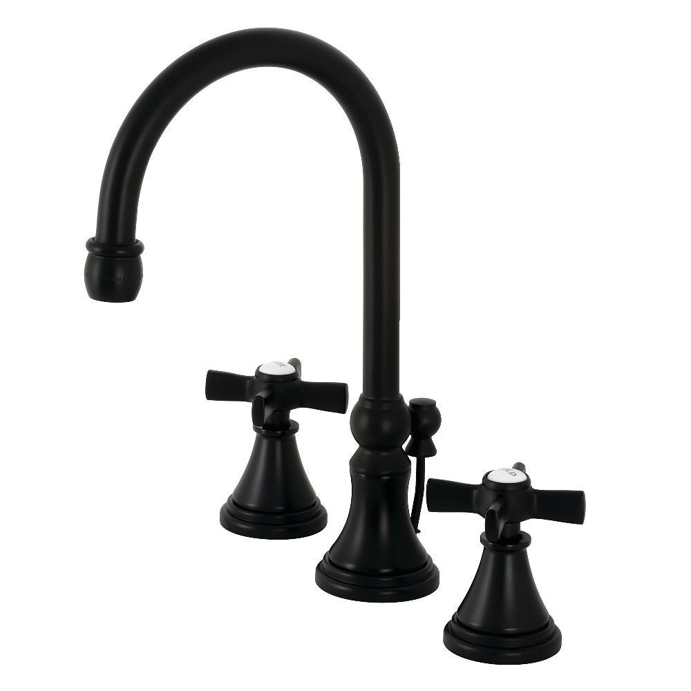 Millennium Widespread Bathroom Faucet in Matte Black