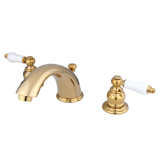 Magellan Widespread Bathroom Faucet in Polished Brass