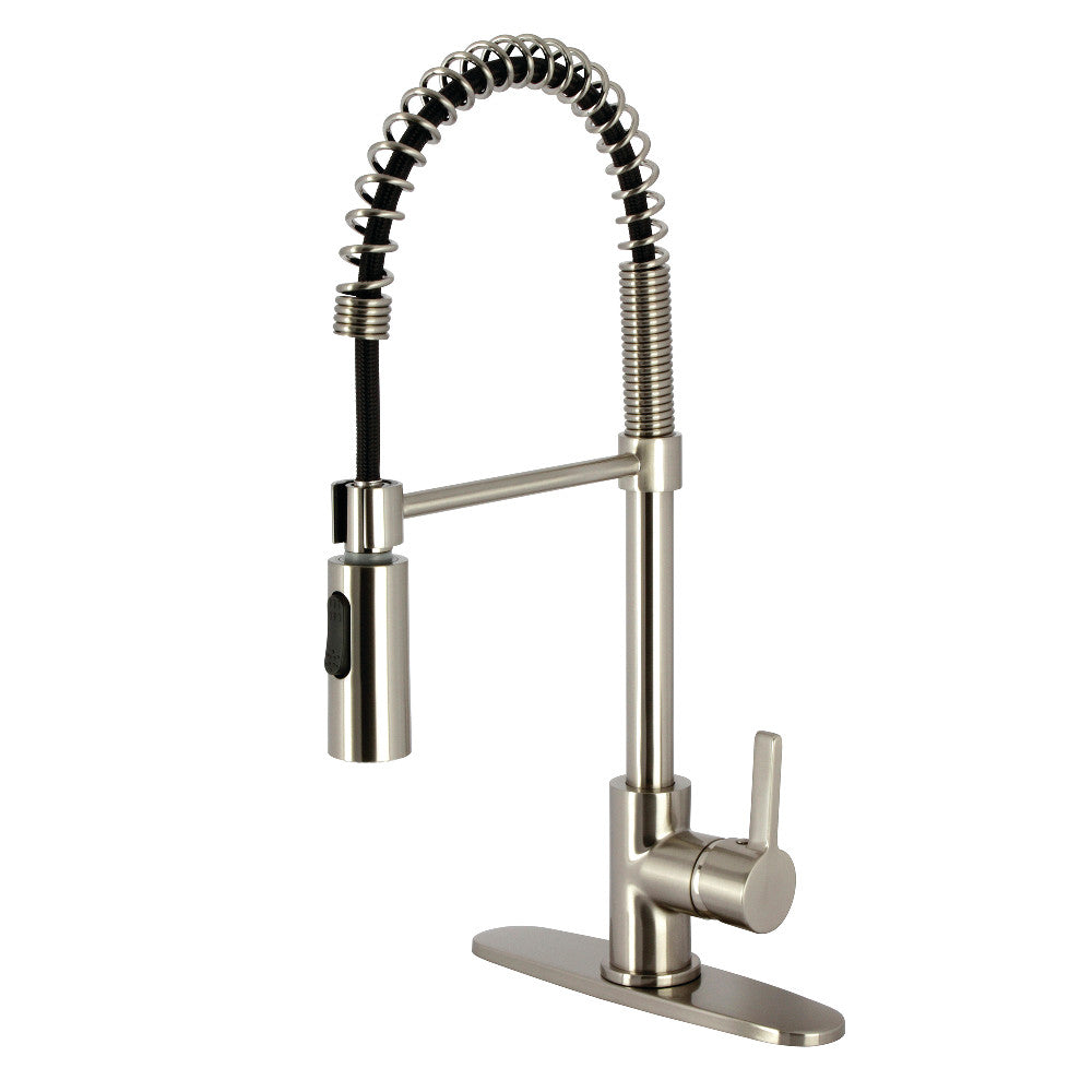 Continental Pre-Rinse Kitchen Faucet in Brushed Nickel