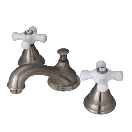 Royale Widespread Bathroom Faucet in Brushed Nickel