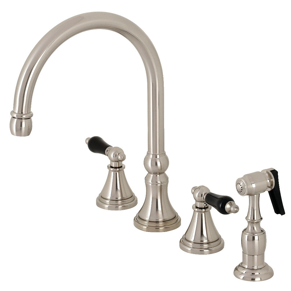 Duchess Widespread Kitchen Faucet in Brushed Nickel
