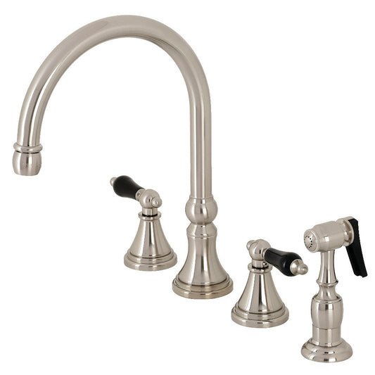 Duchess Widespread Kitchen Faucet in Brushed Nickel