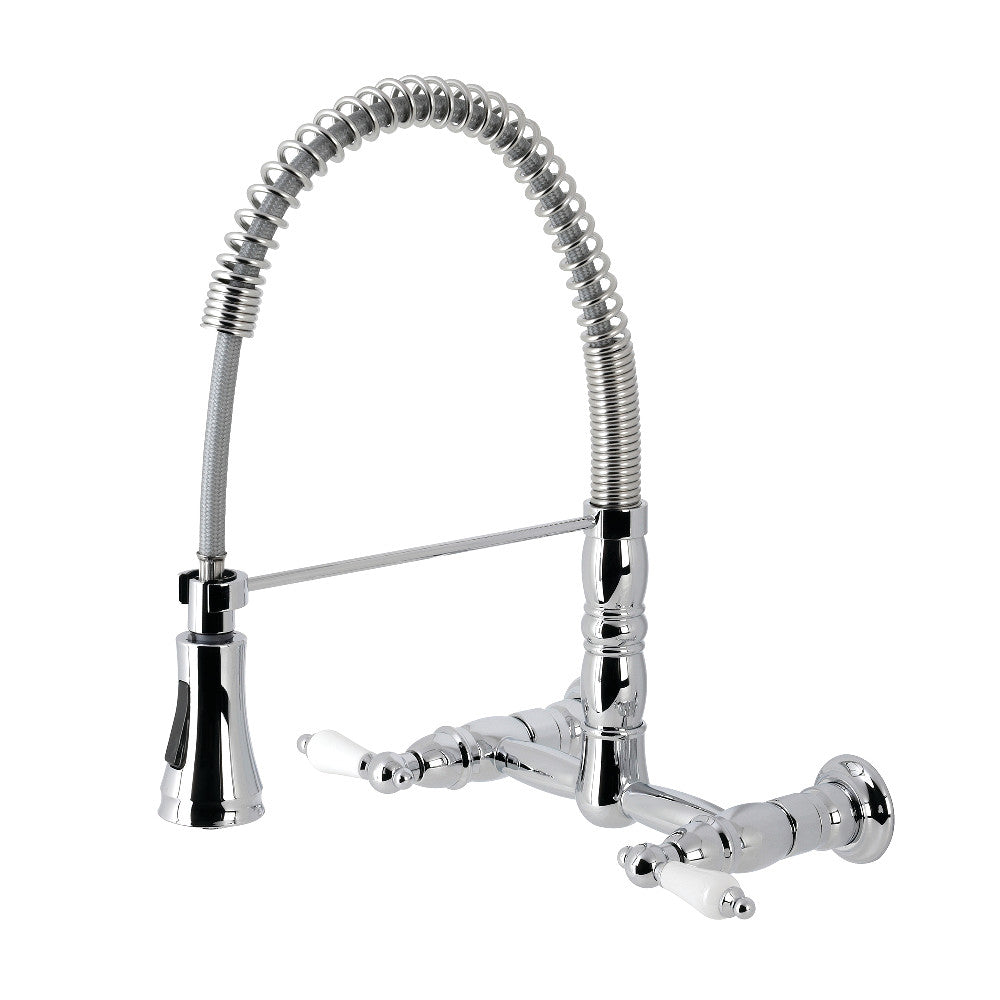 Heritage Pre-Rinse Kitchen Faucet in Polished Chrome