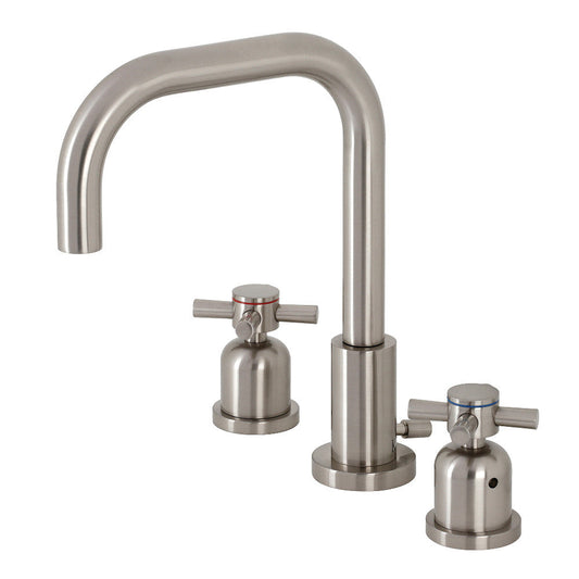 Concord Widespread Bathroom Faucet in Brushed Nickel