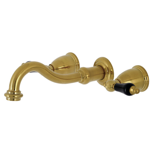 Duchess Wall-Mount Bathroom Faucet in Brushed Brass