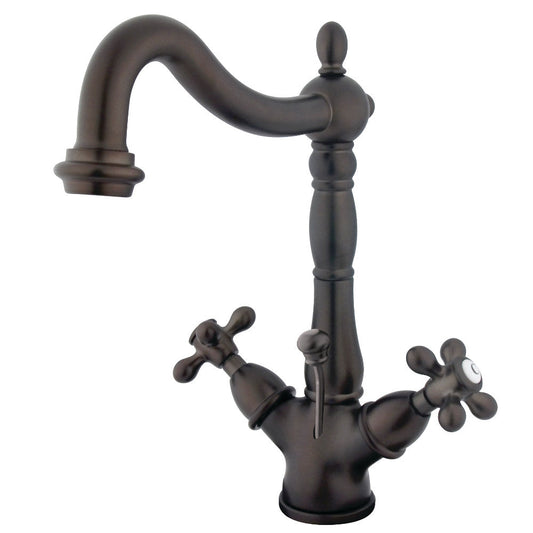 Heritage 4 Inch Centerset Bathroom Faucet in Oil Rubbed Bronze