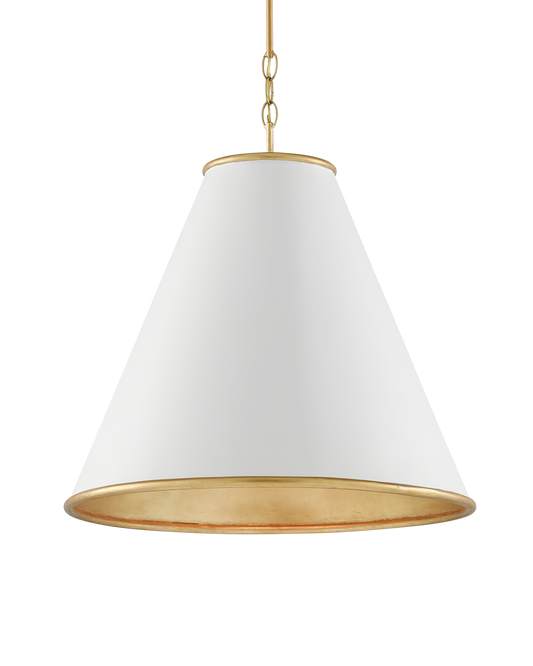 Pierrepont Large White Pendant
