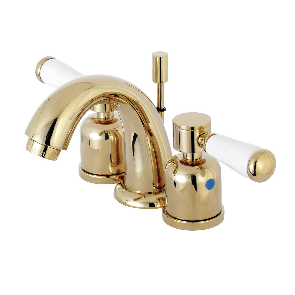 Paris Widespread Bathroom Faucet in Polished Brass