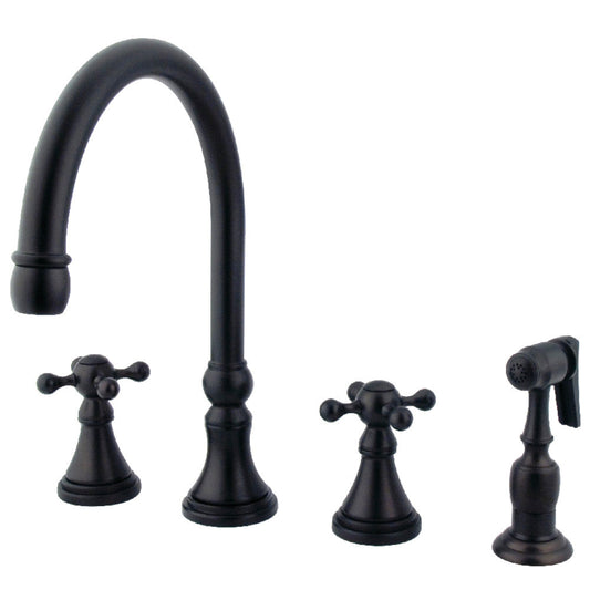 Governor Widespread Kitchen Faucet in Oil Rubbed Bronze