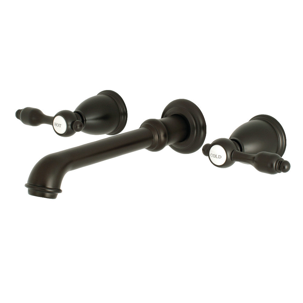 Tudor Wall-Mount Bathroom Faucet in Oil Rubbed Bronze